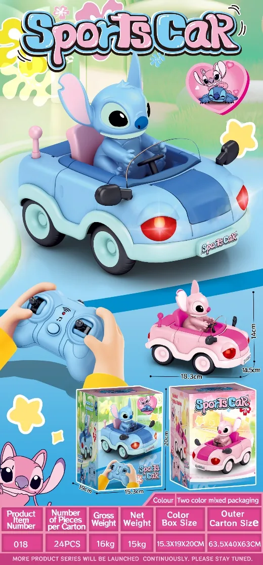 Stitch RC Car wholesale product image