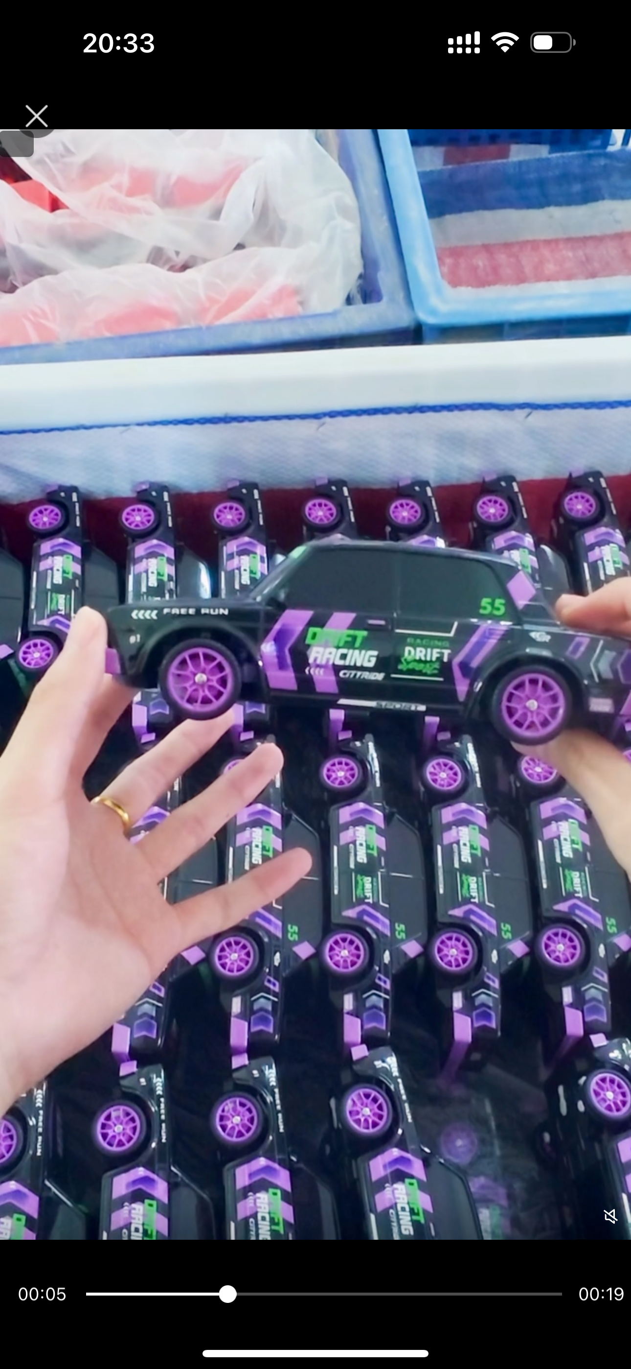 RC car order in batch production
