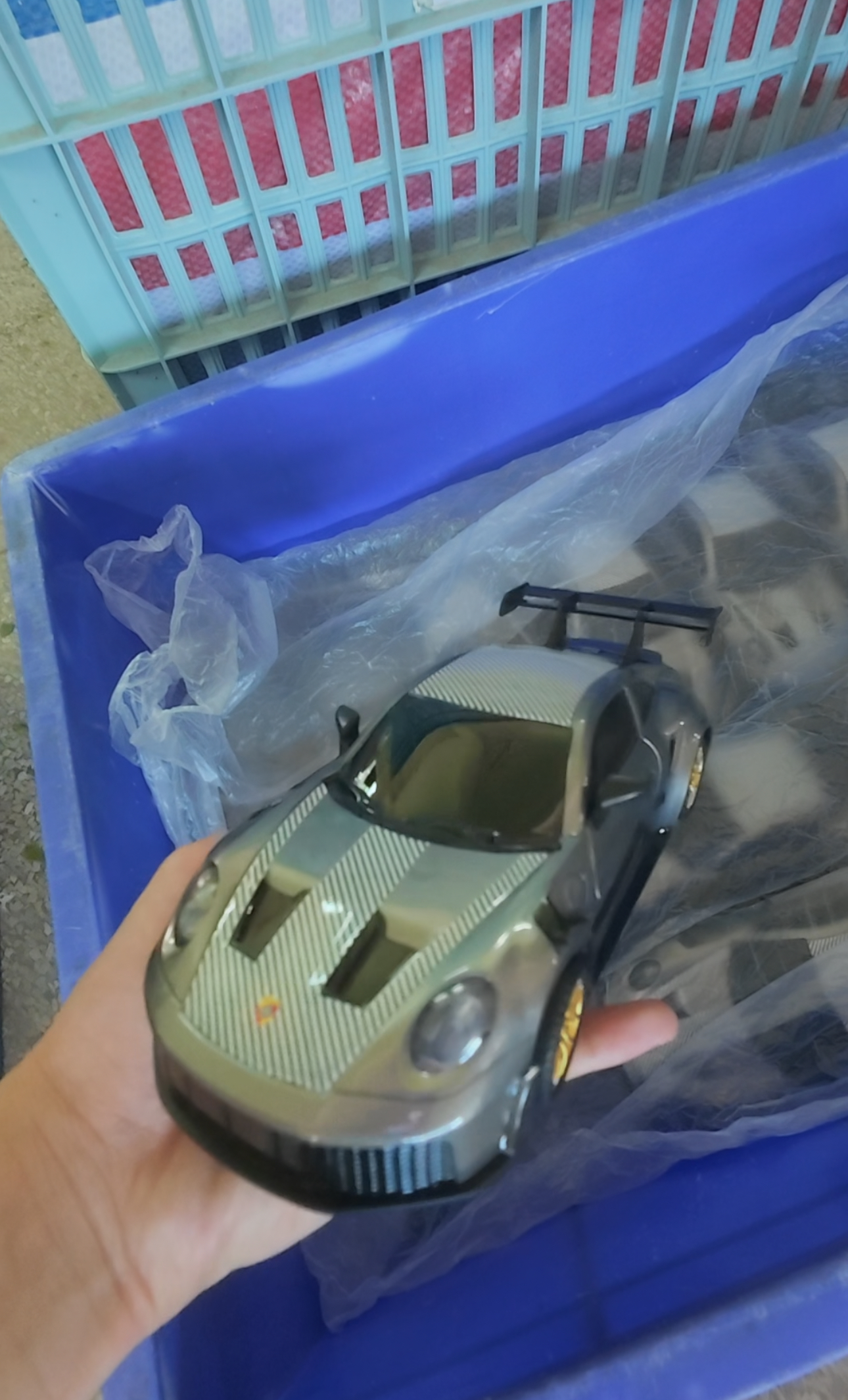 Custom color RC car sample